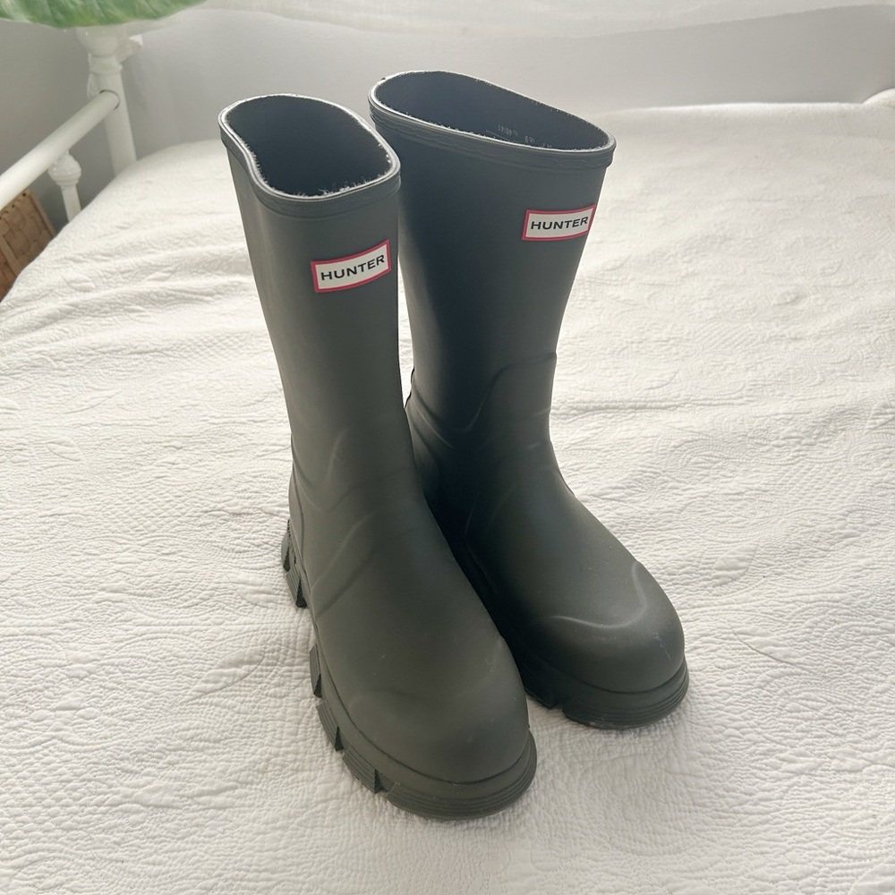 Olive Green Hunter Boots